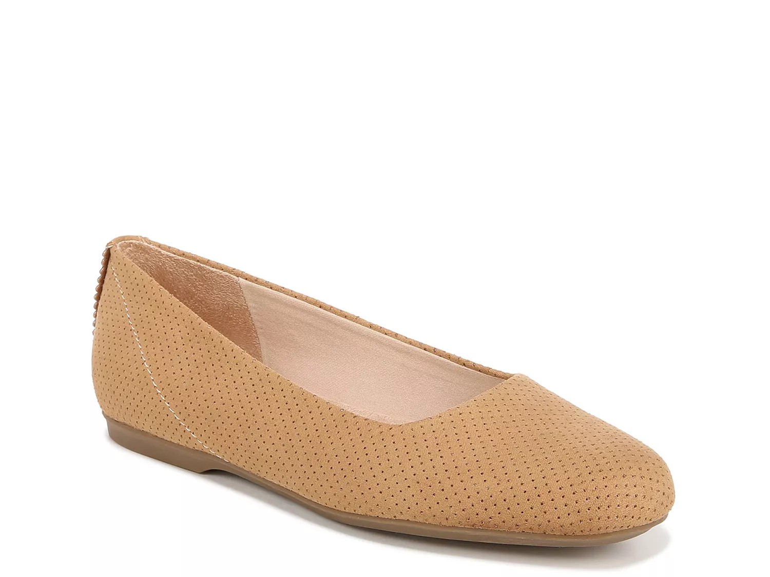 Dr. Scholl's Wexley Ballet Flat | Women's | Tan Perforated | Size 10 | Flats