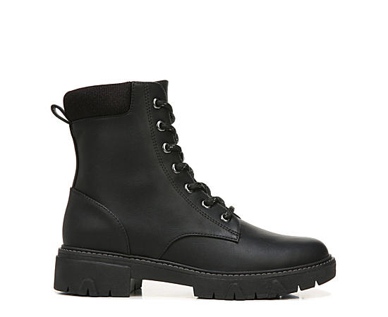 Dr. Scholls Womens Headstart Combat Boot