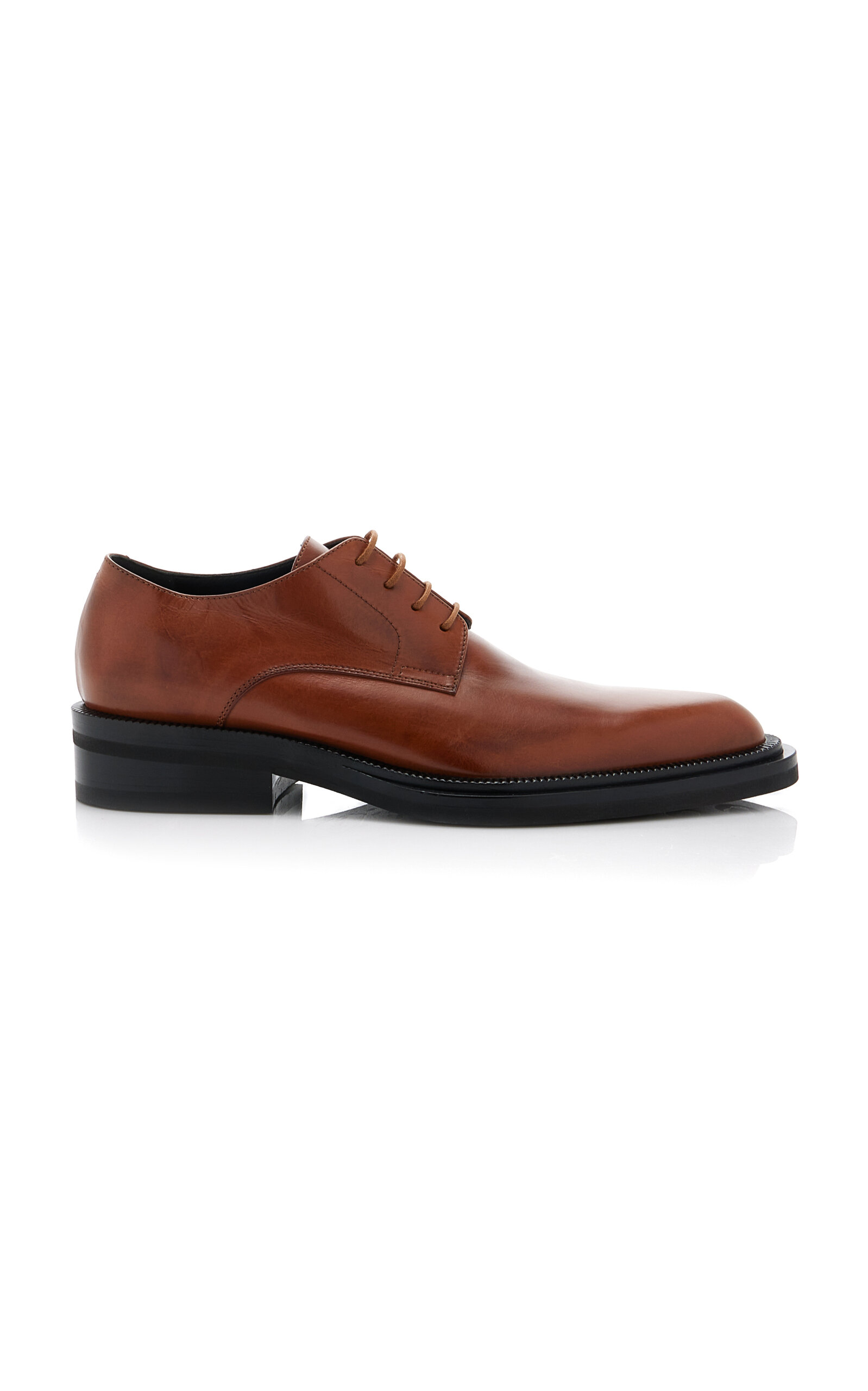 Dries Van Noten - Leather Brogues - Tan - IT 38 - Moda Operandi