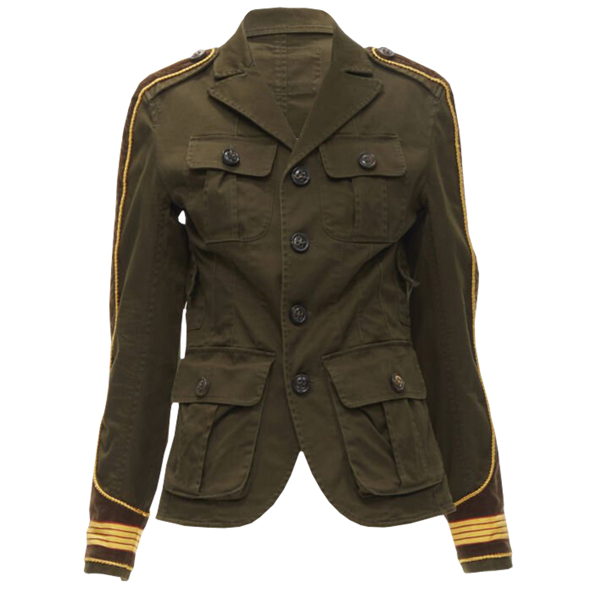 Dsquared2 corduroy utility jacket