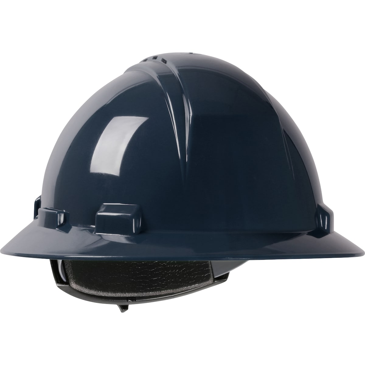 Dynamic Full Brim Quick Adjusting Ratchet Blue Hard Hat | 280-HP641RV-08