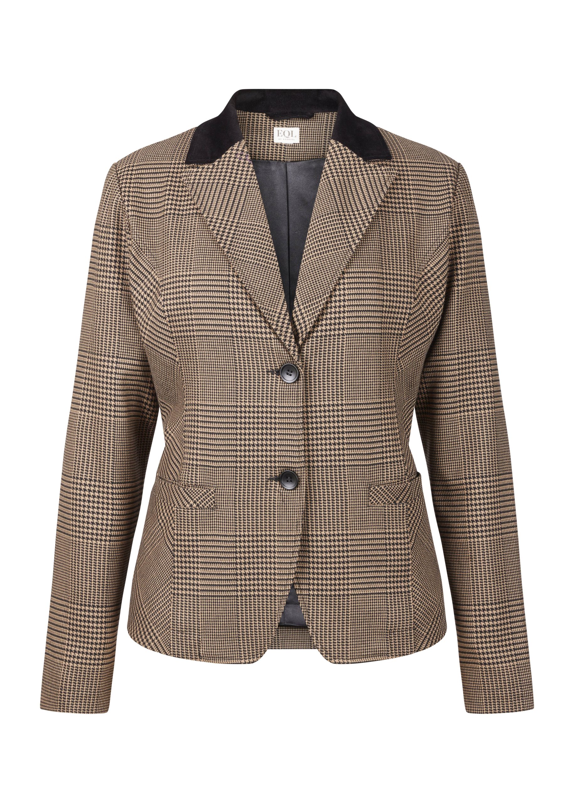 EQL by Kerrits Ladies Chelsea Houndstooth Plaid Blazer