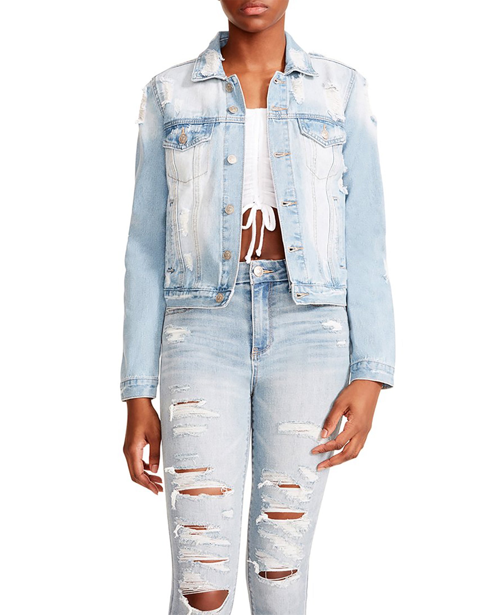 EVERYDAY DENIM JACKET LIGHT BLUE