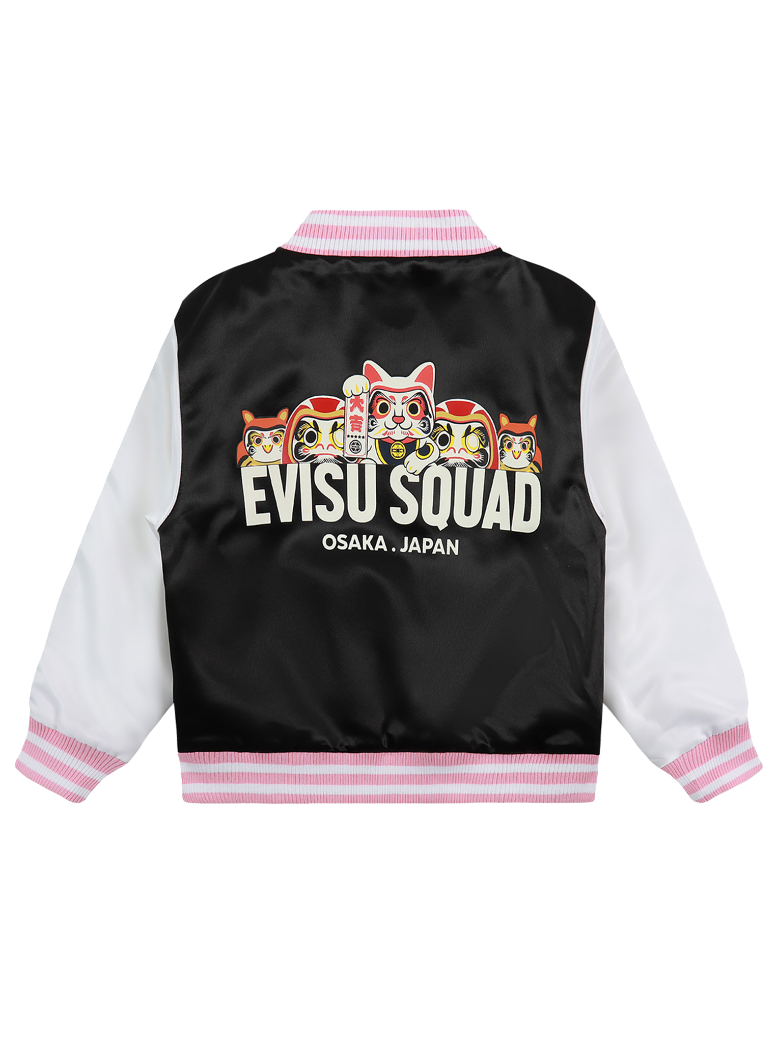 EVISU SQUAD Print Padded Collegiate Jacket