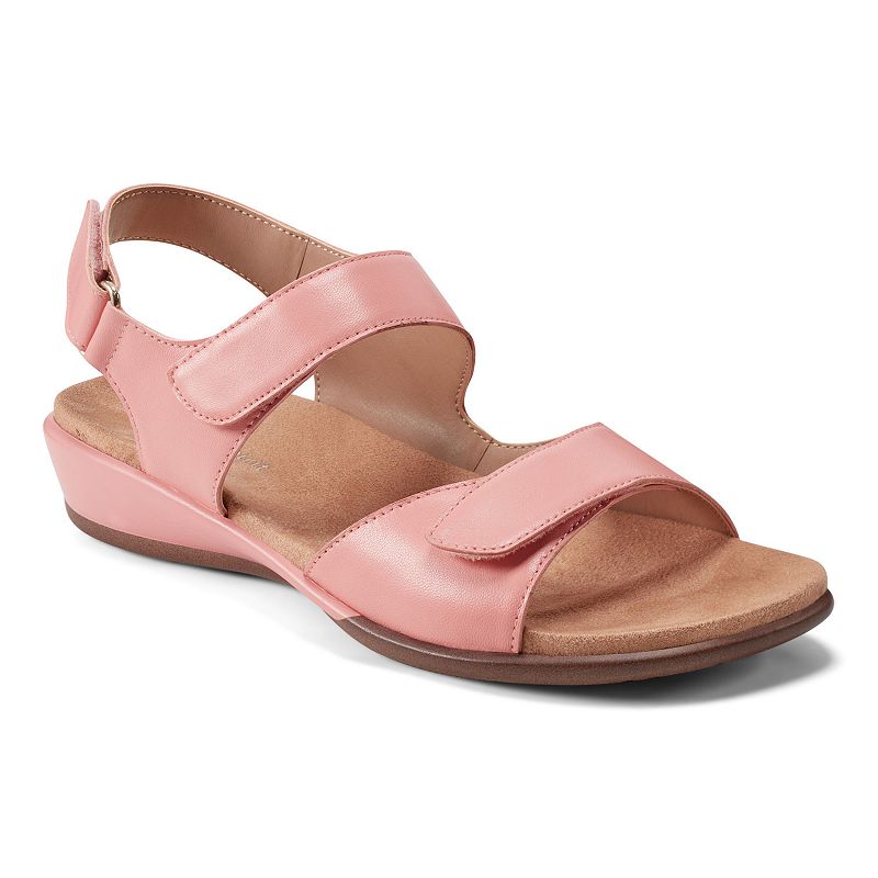 Easy Spirit Leia Women's Gladiator Sandals, Size: 7, Pink Pink Leather