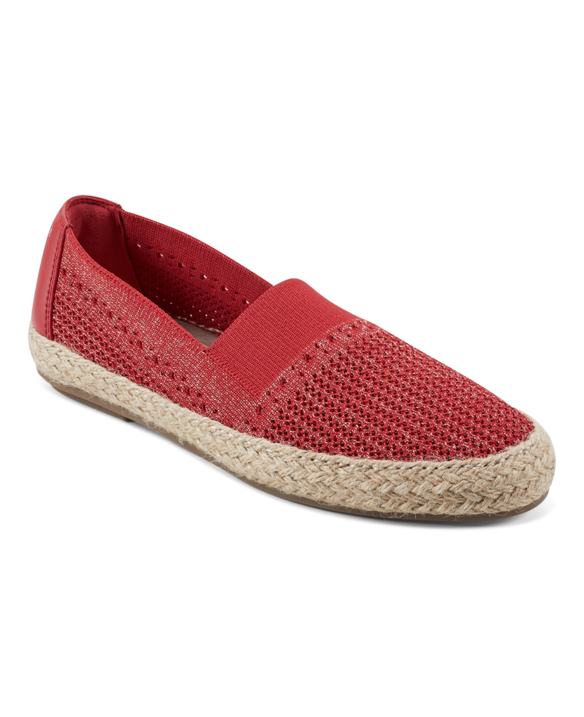 Easy Spirit Women's Hassie Slip-On Round Toe Casual Espadrilles - Red Multi