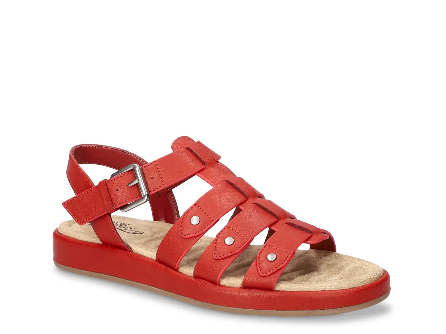 Easy Street Chirp Gladiator Sandal | Women's | Red | Size 6 | Sandals | Fisherman