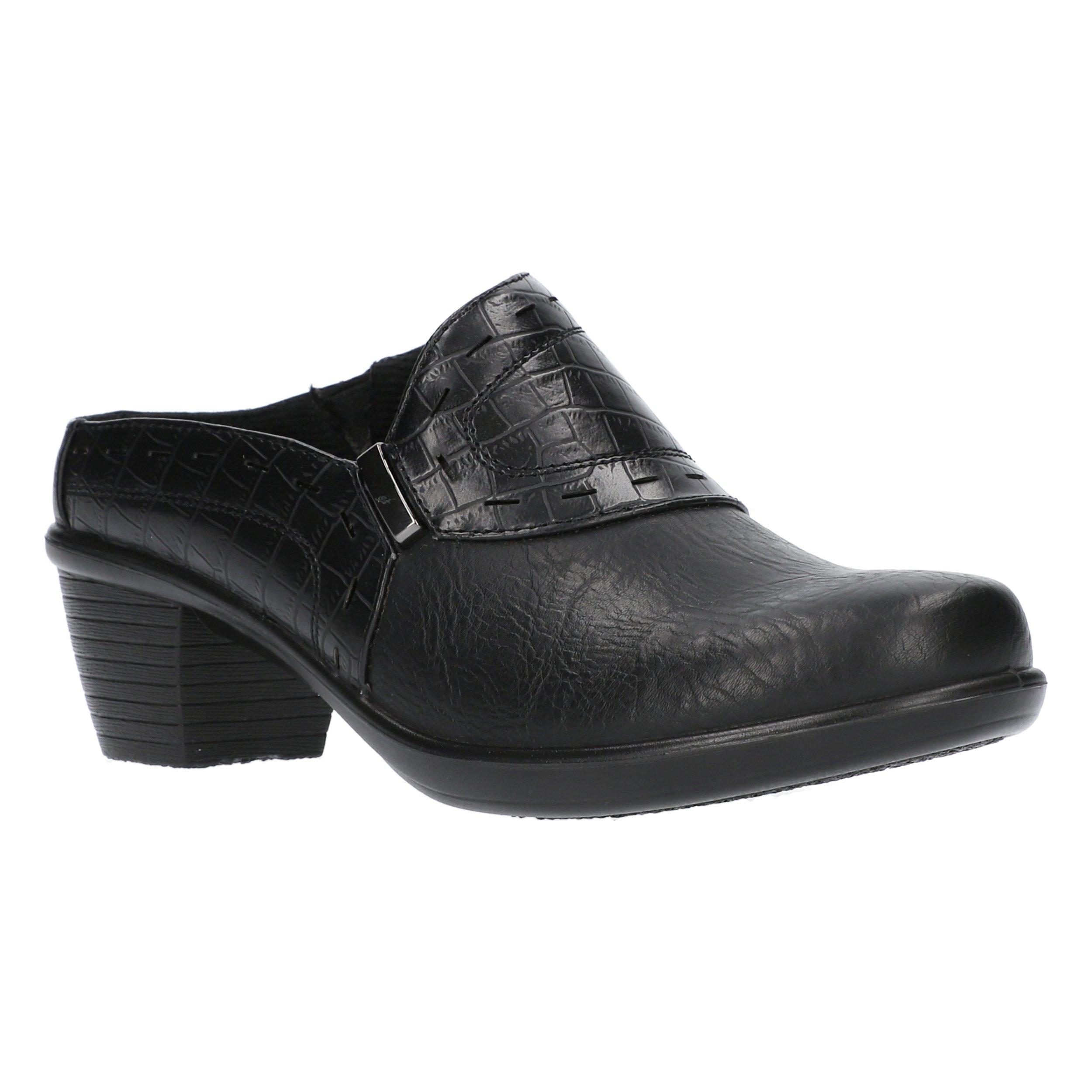 Easy Street Womens Cynthia Heeled Mules