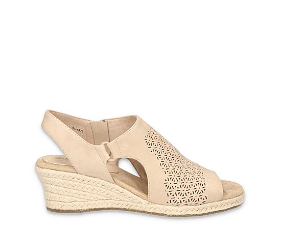 Easy Street Womens Serena Wedge Sandal