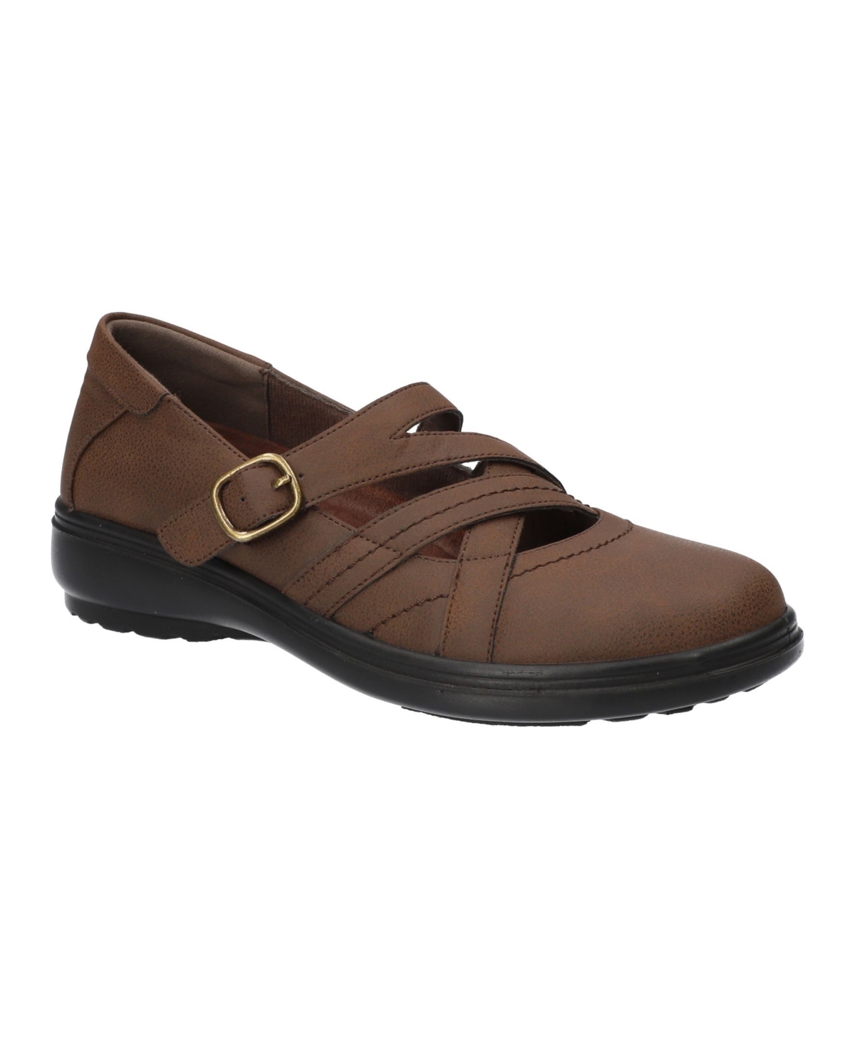 Easy Street Women's Wise Comfort Mary Janes - Tan