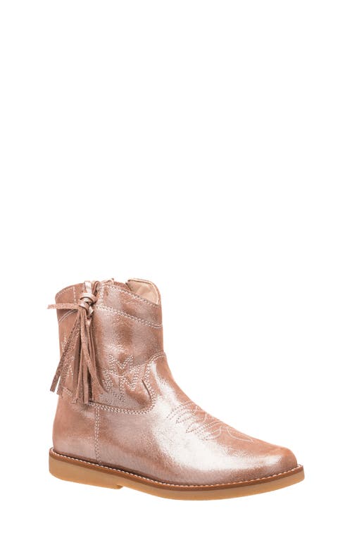 Elephantito Hannah Cowboy Boot in Metallic Blush at Nordstrom, Size 7 M