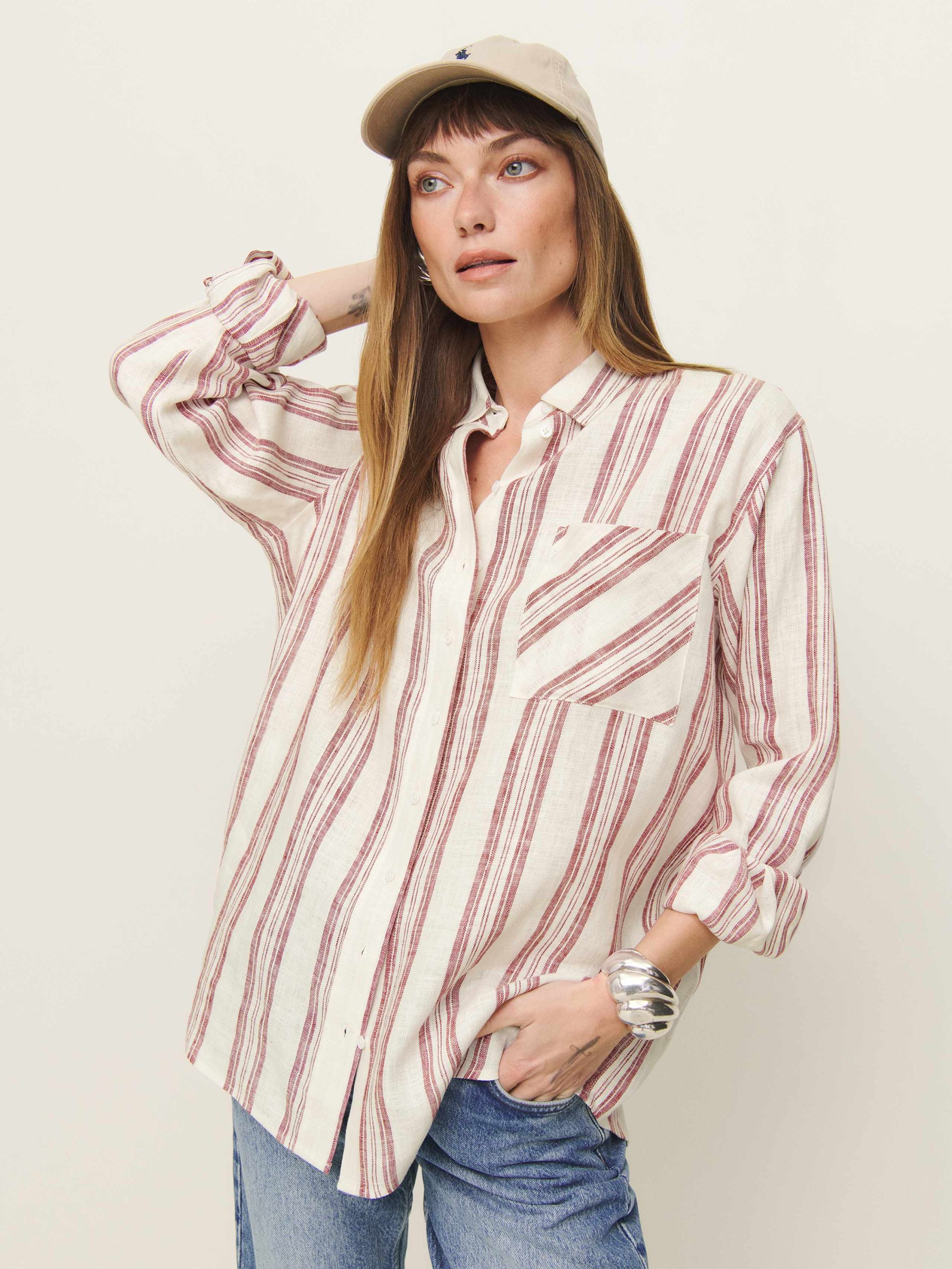 Eli Oversized Linen Shirt