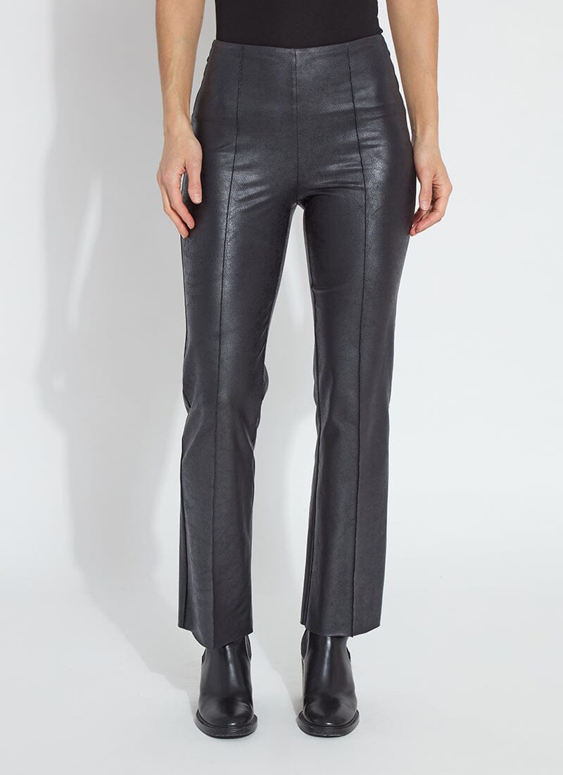 Elysse Foiled Leather Pant (27" Inseam)