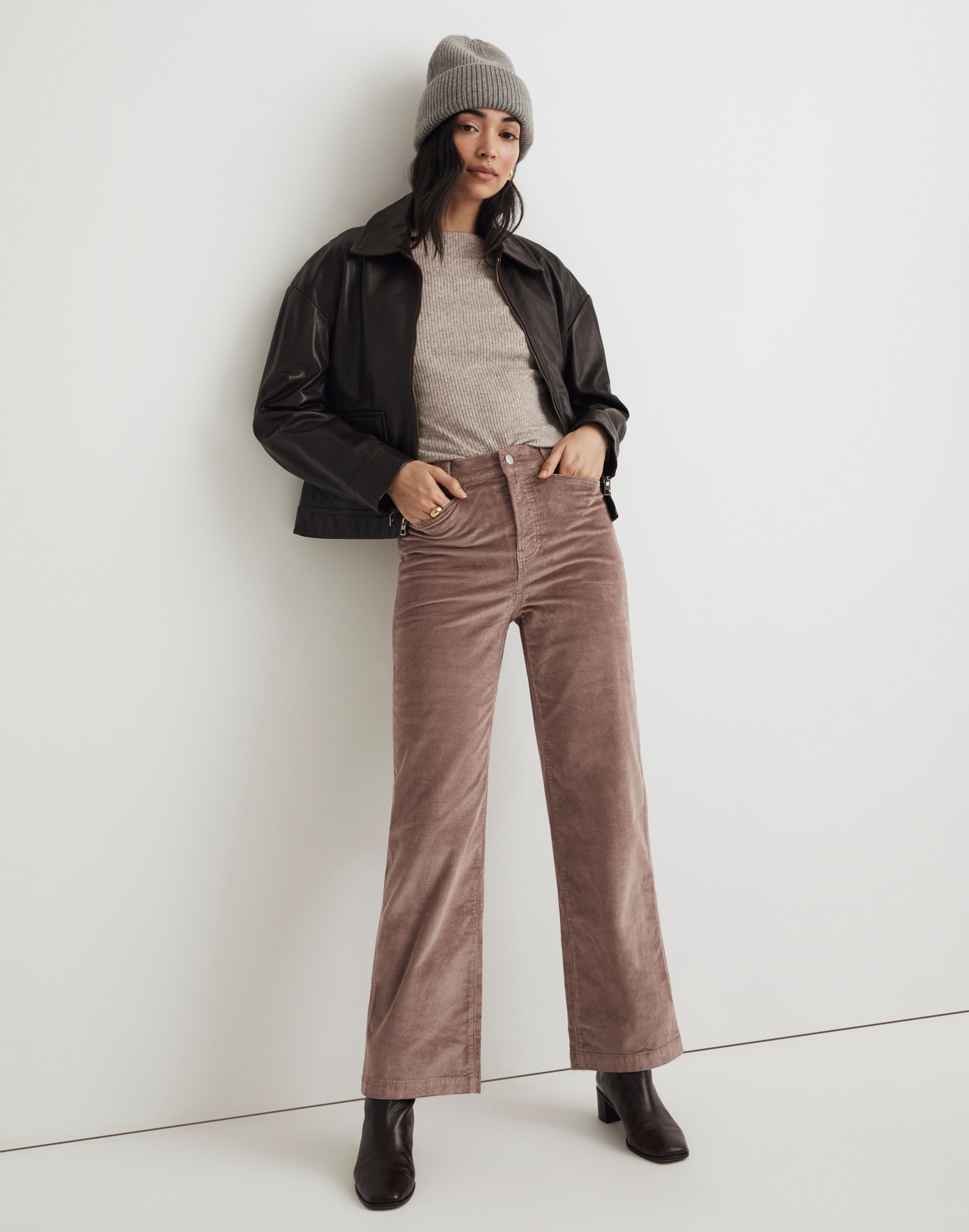 Emmett 2.0 Wide-Leg Pants in Corduroy