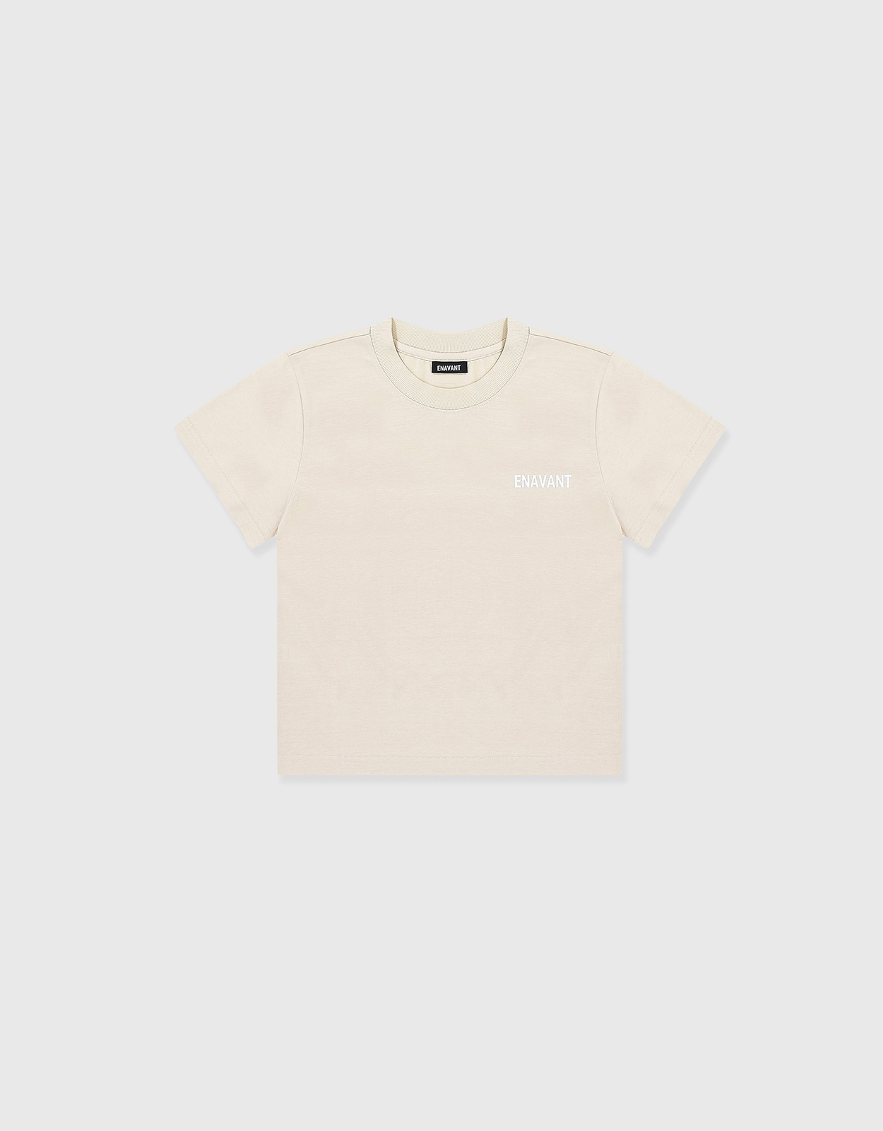 Enavant ENAVANT Cotton T-Shirt-beige - S