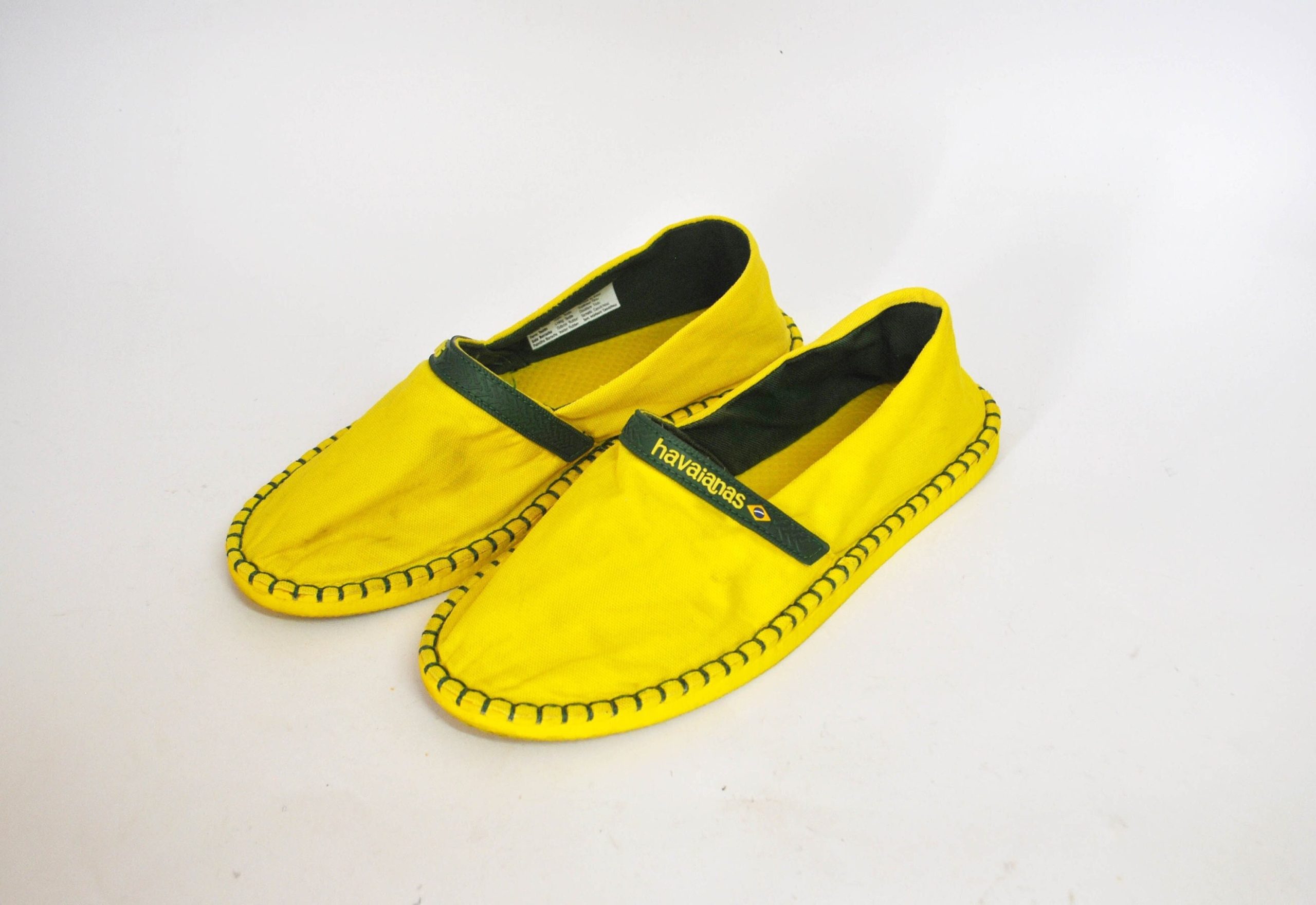 Espadrilles Sandals Platform Women Wedges Fabric Summer Shoes Womens Size Eu 38 Us 7 Uk 5 Canvas Yellow Havaianas Shoes Slip On