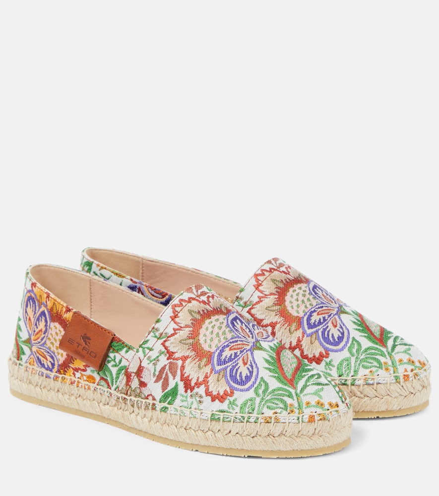 Etro Floral espadrilles