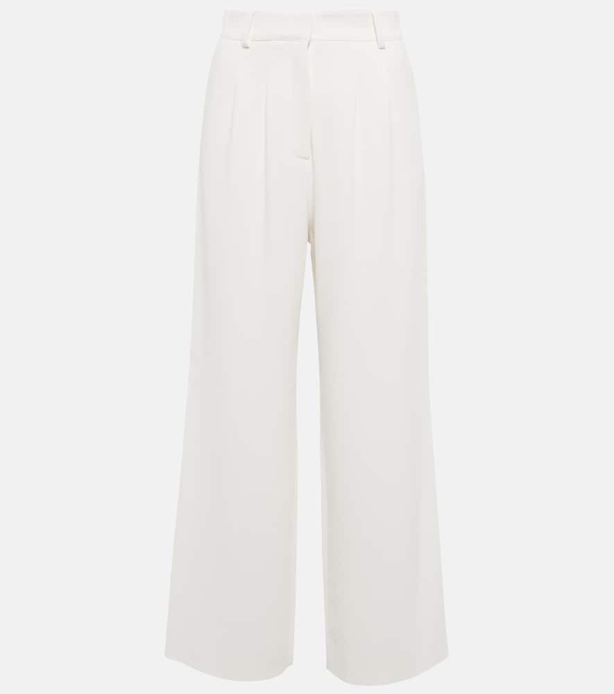 Etro Pleated high-rise cropped pants