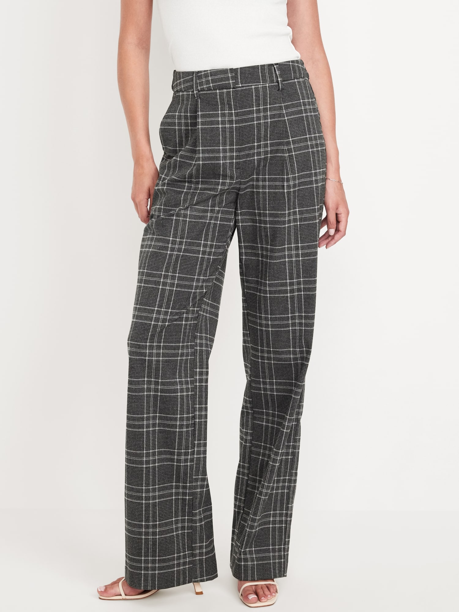 Extra High-Waisted Taylor Wide-Leg Trouser Pants