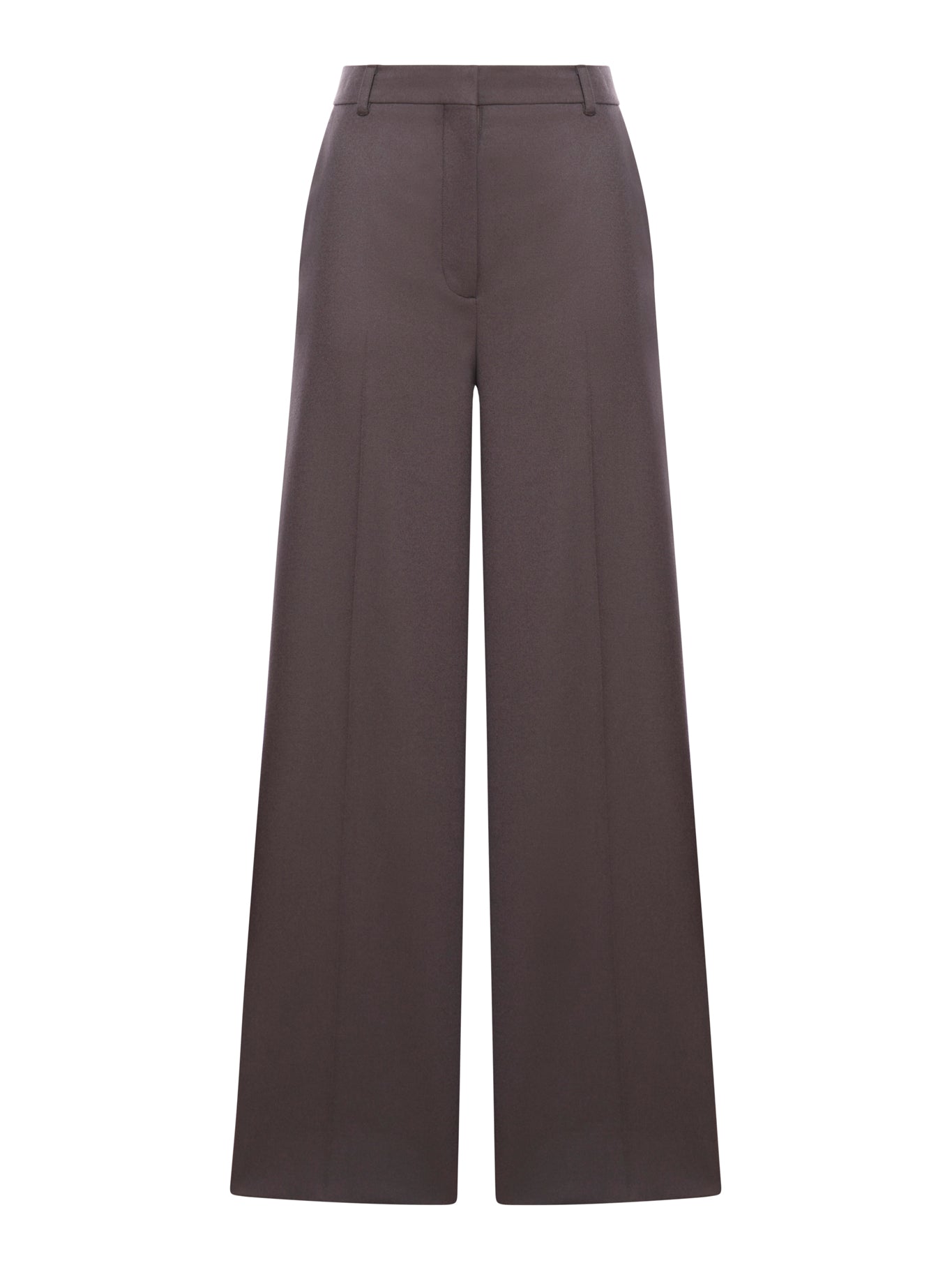 FLANNEL FLARED TROUSERS - Stella Mccartney - Woman