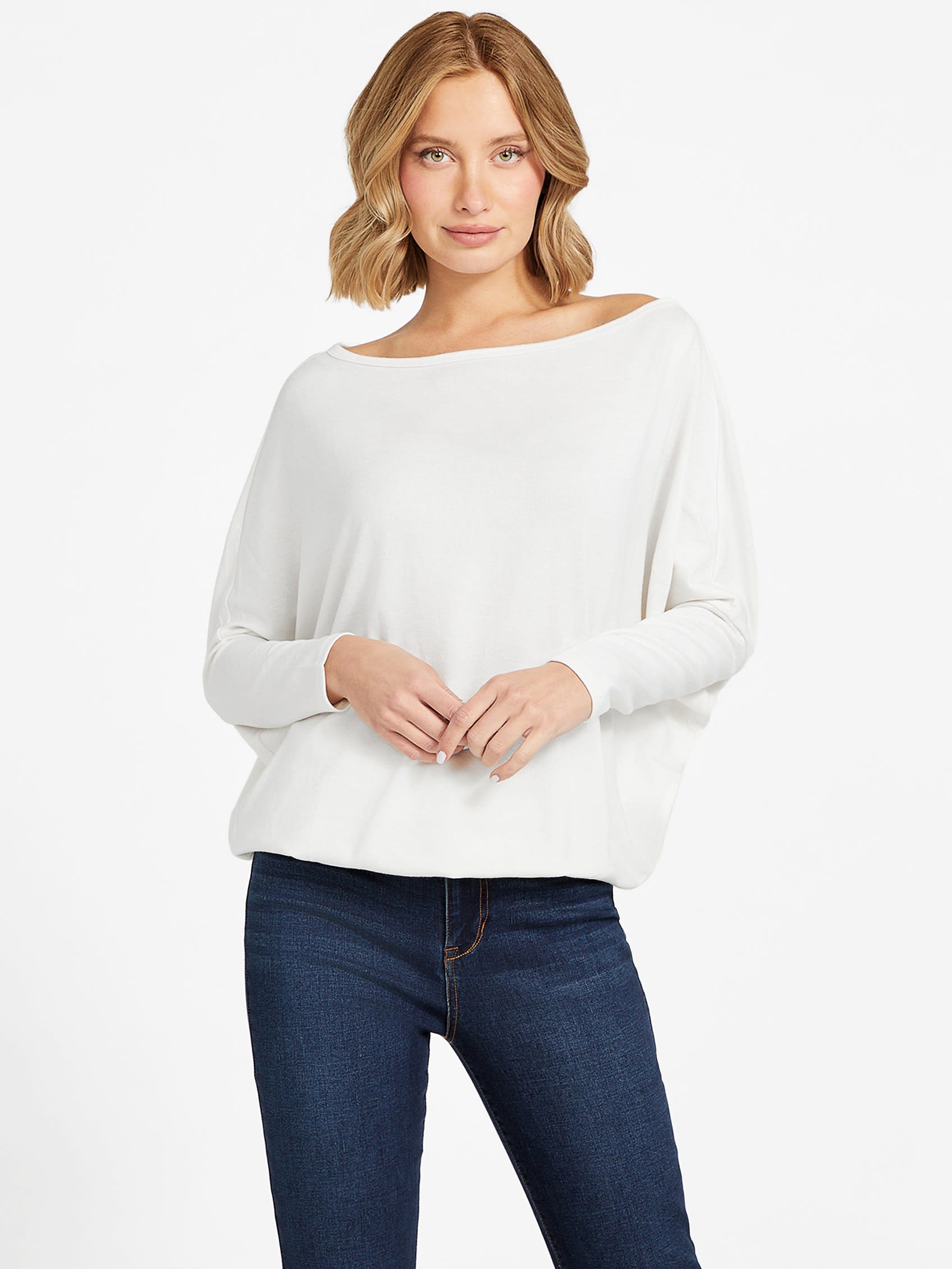 Factory Ceci Dolman Off-the-shoulder Top