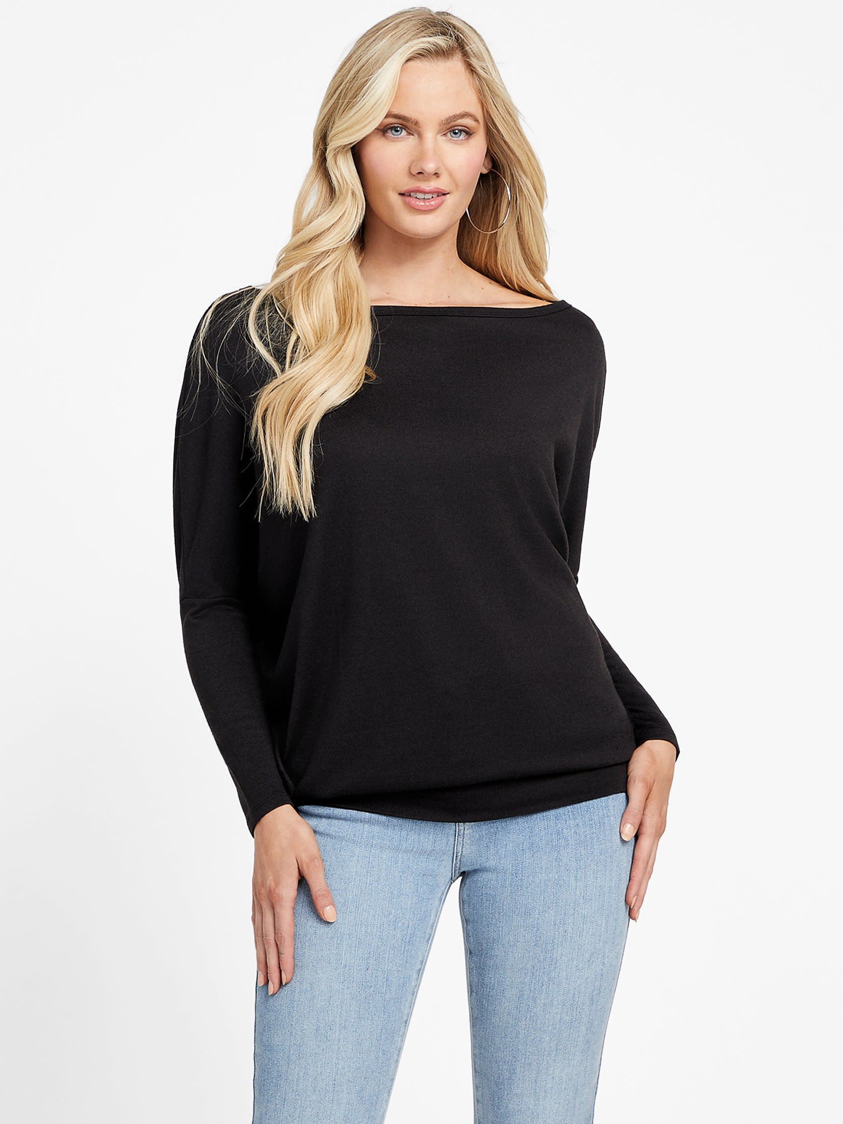 Factory Ceci Dolman Off-the-shoulder Top