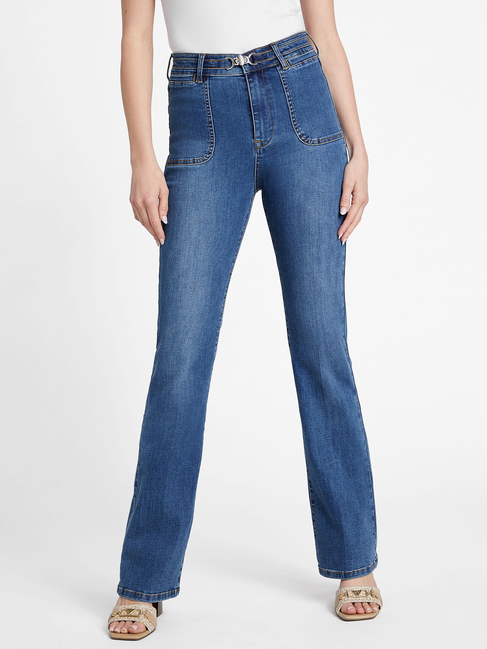 Factory Eco Dahlia High-rise Bootcut Jeans