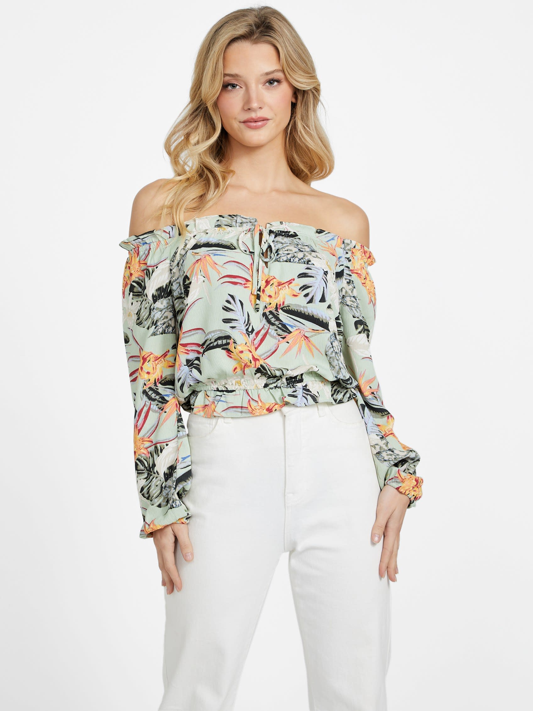 Factory Gallia Off-the-shoulder Top