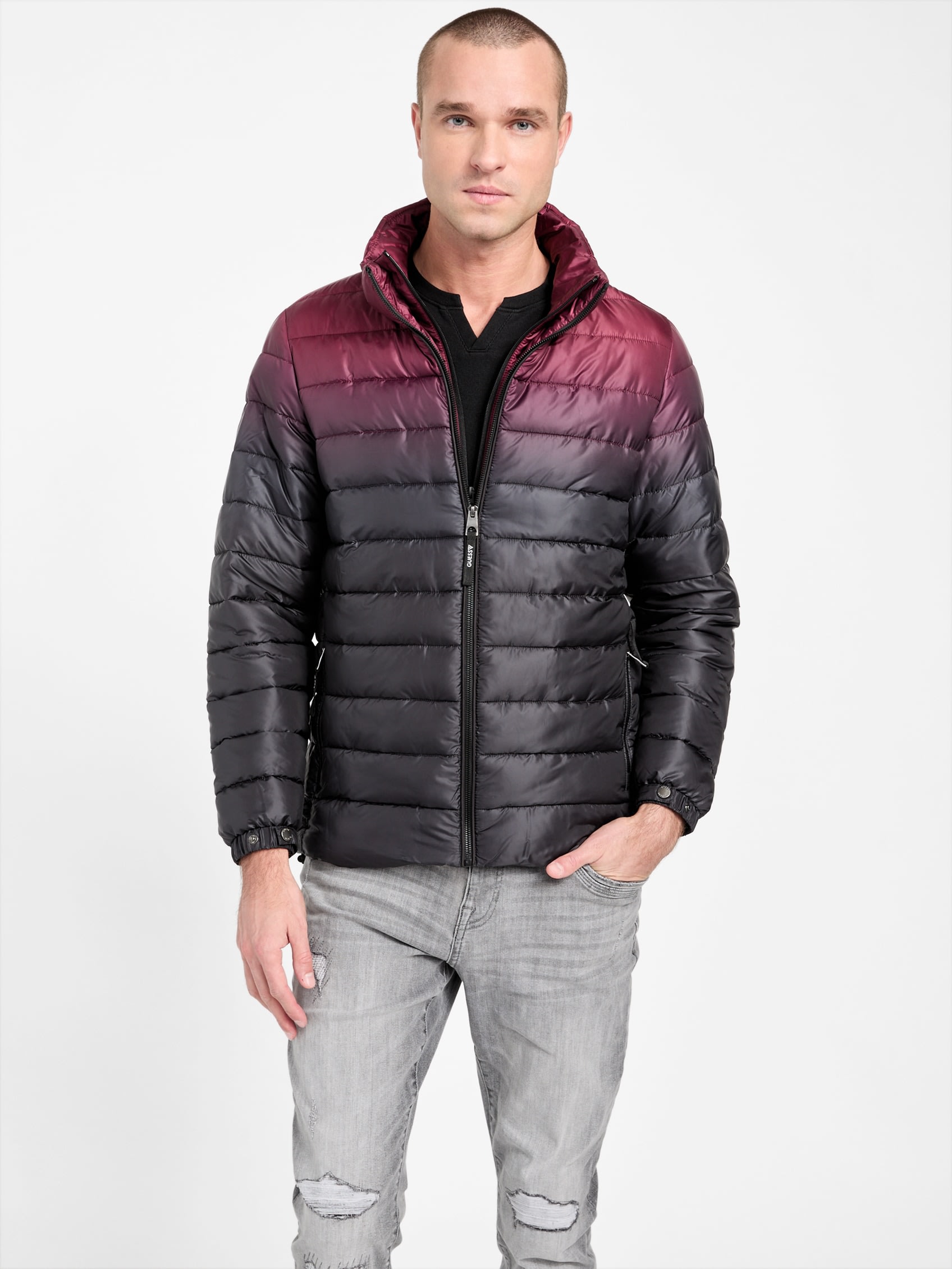 Factory Harrison Ombre Puffer Jacket