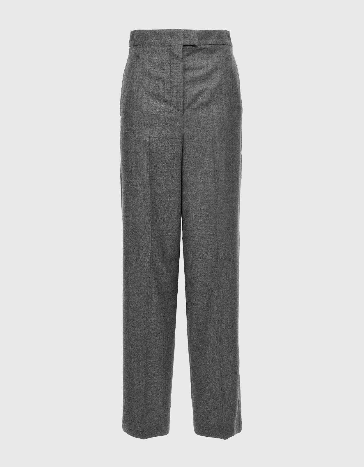 Fendi Wool Tailored High-Waisted Pants - 42