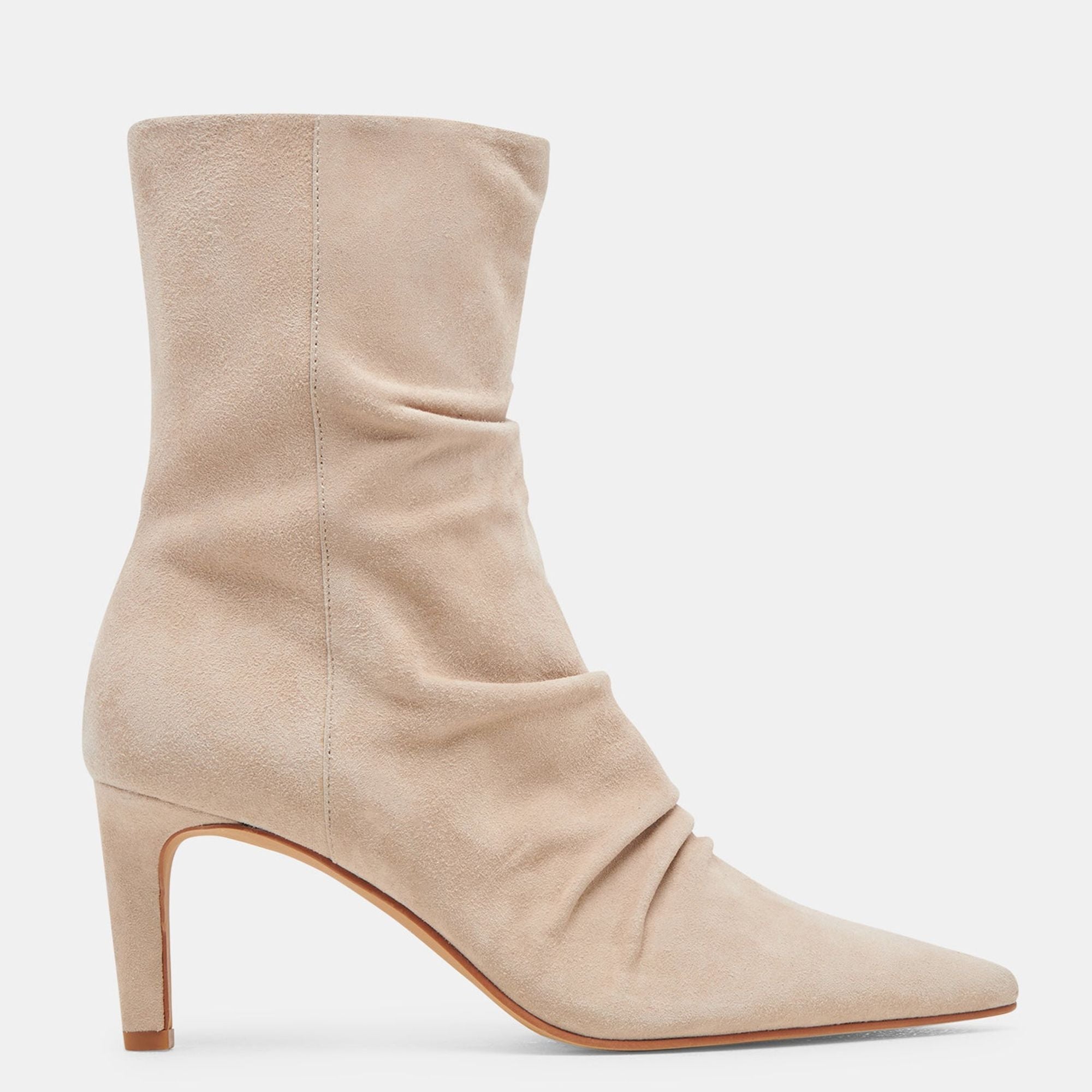 Fernly Wide Calf Boots Dune Suede