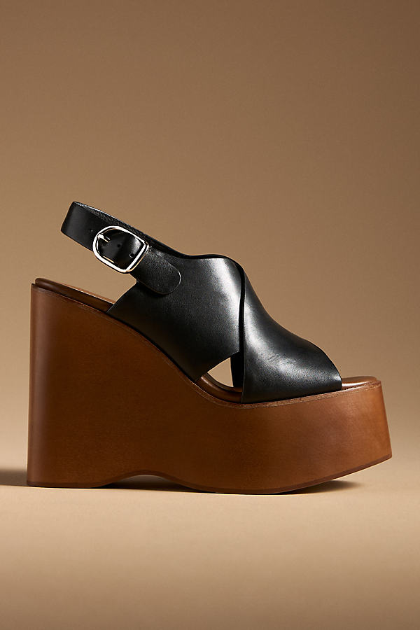 Fiddle Platform Wedge Heels