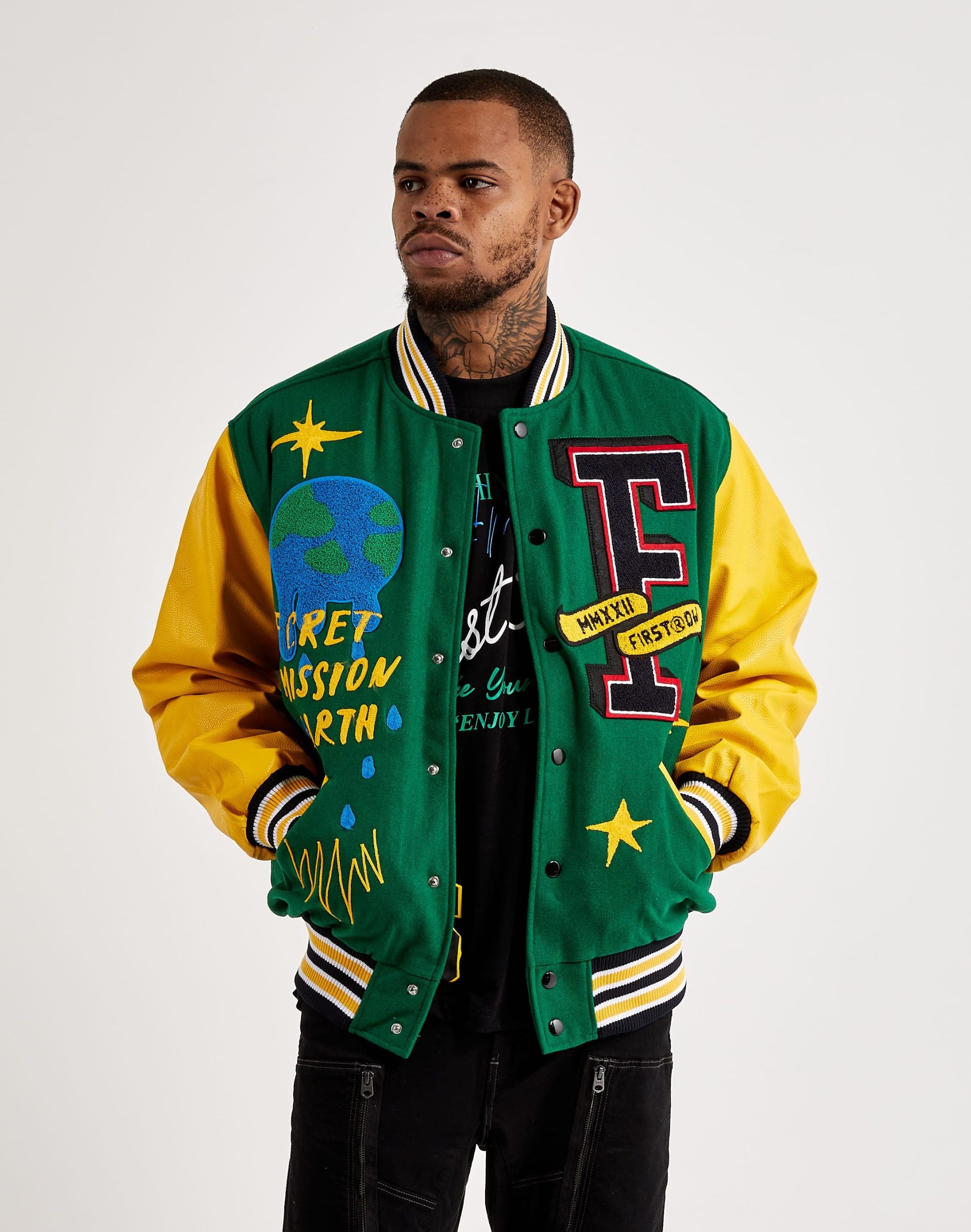 First Row Globe Varsity Jacket