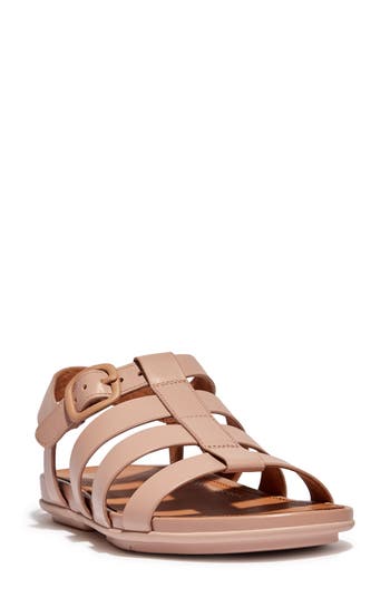 FitFlop Gracie Gladiator Sandal in Beige at Nordstrom Rack, Size 5