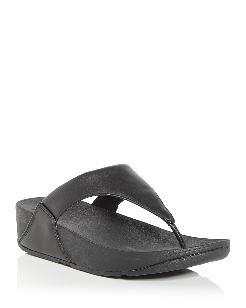 FitFlop Women's Lulu Thong Wedge Sandals