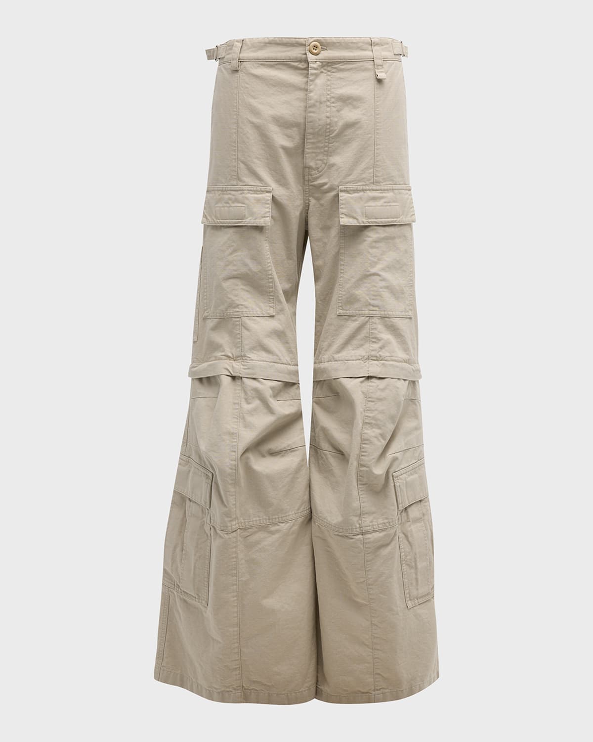 Flared Cargo Pants