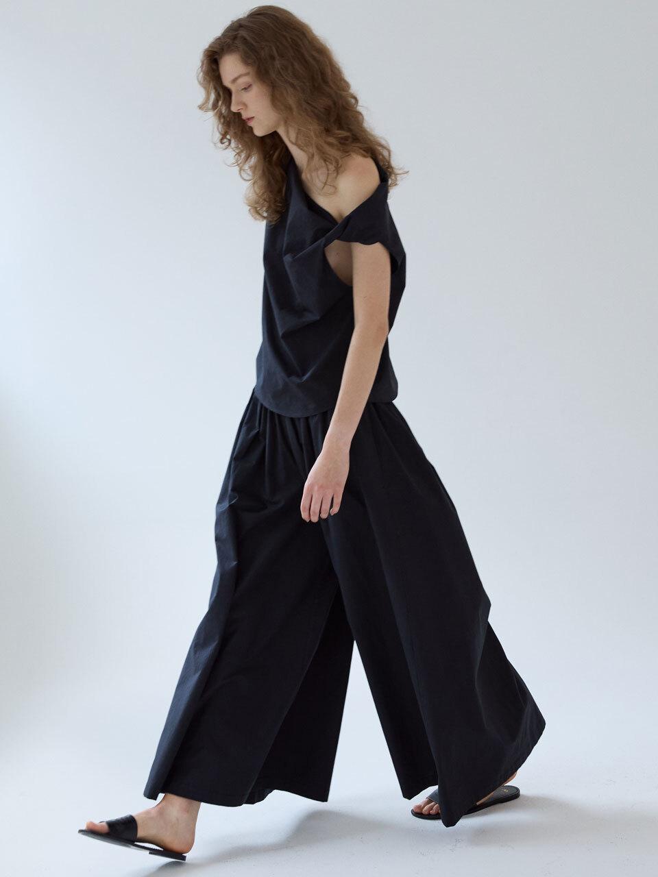 Flared Wide Pants