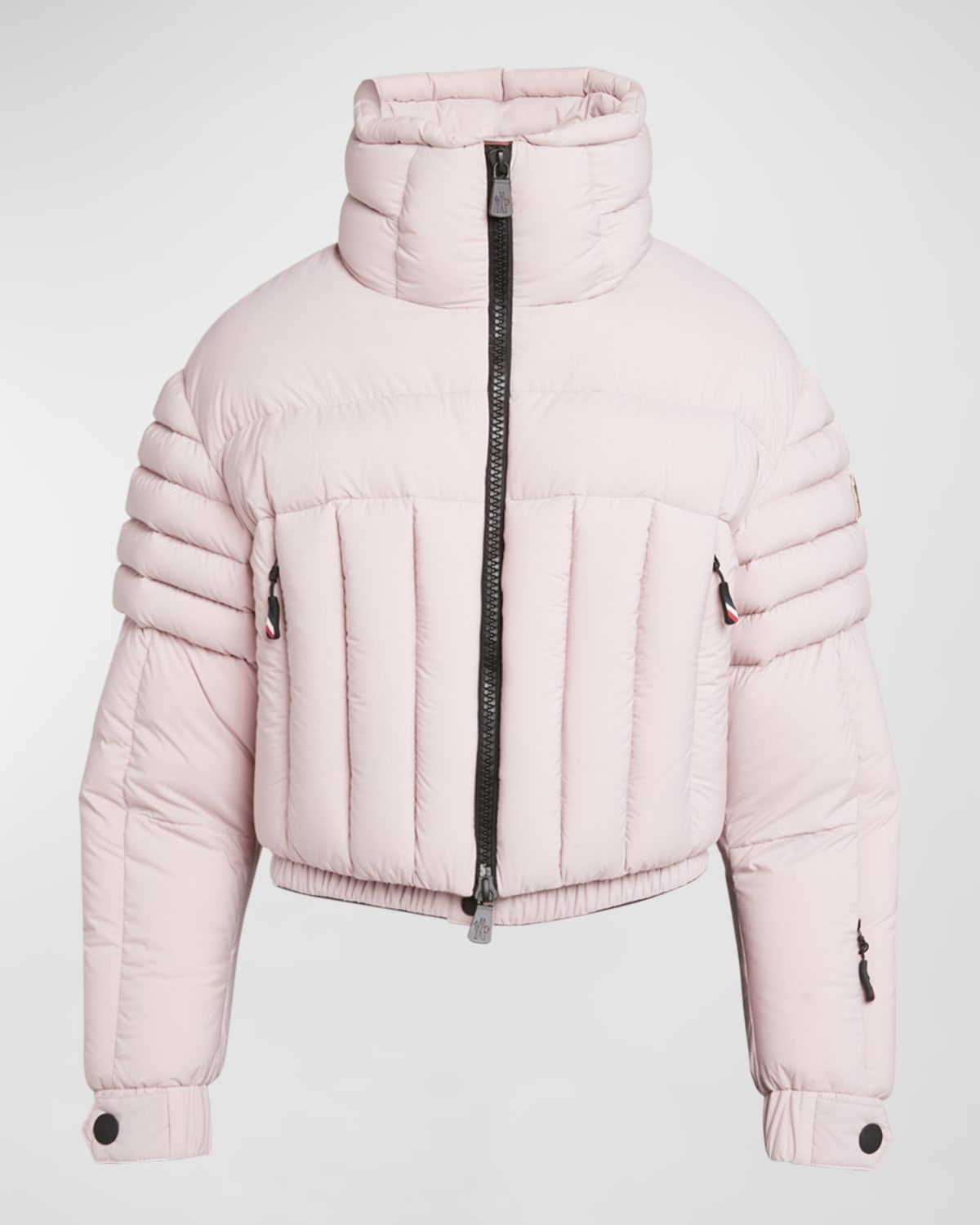 Flims Cropped Puffer Bomber Jacket