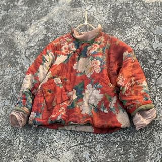 Floral Print Padded Jacket