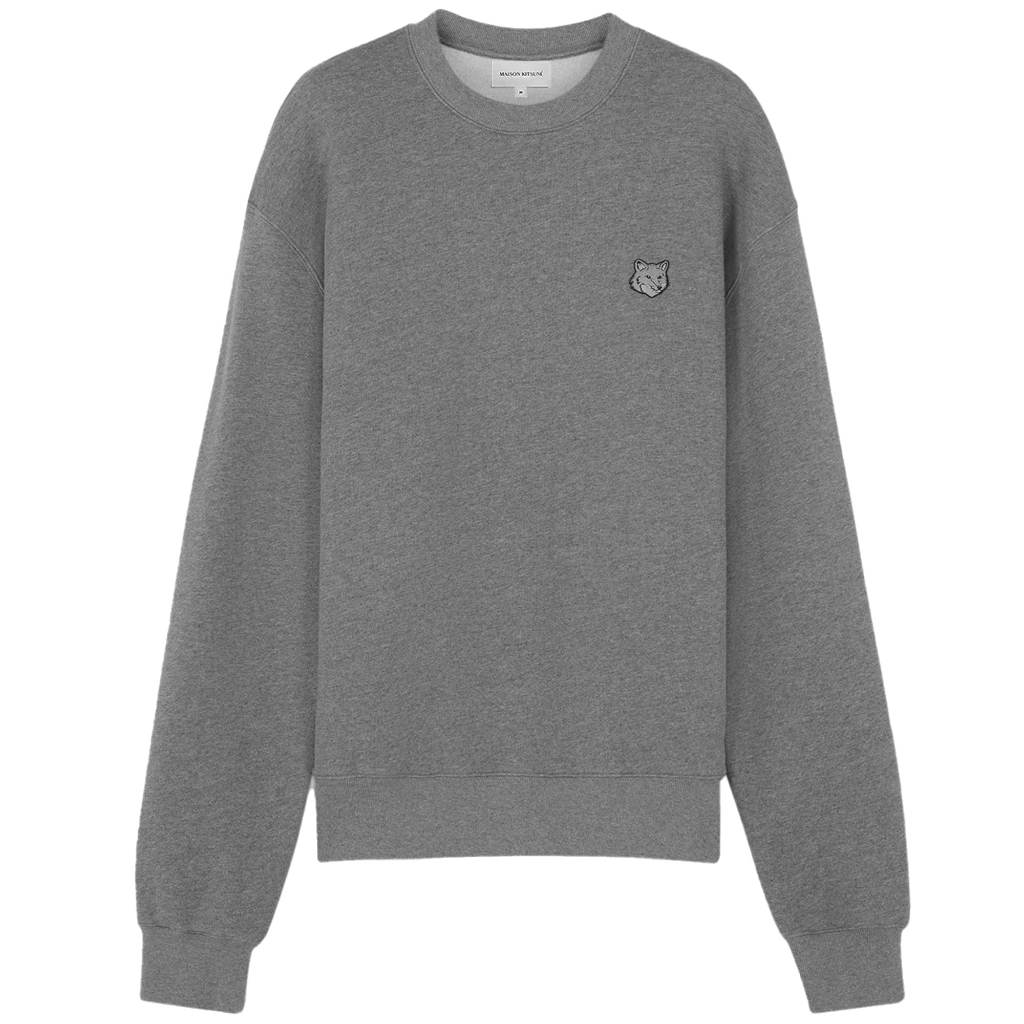 Fox Head Oversized Sweatshirt - Dark Grey