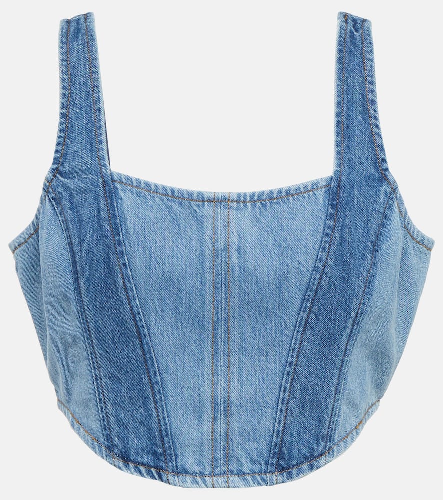 Frame Denim corset top