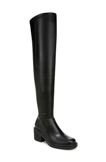 Franco Sarto Kelly Over-the-Knee Boot in Black at Nordstrom Rack, Size 5.5