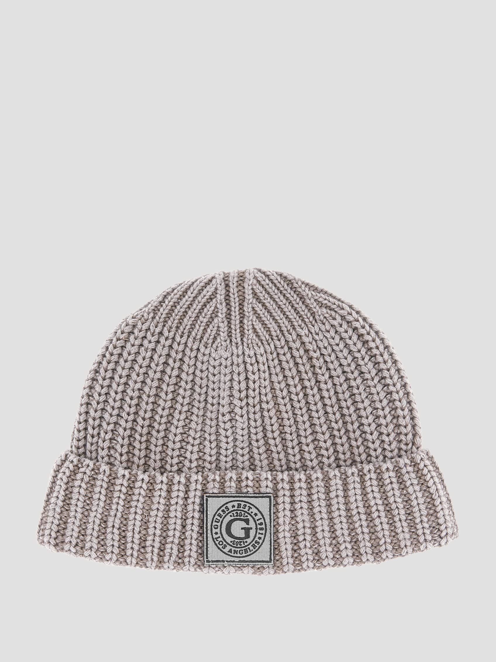 GUESS Eco Hunter Ribbed Beanie