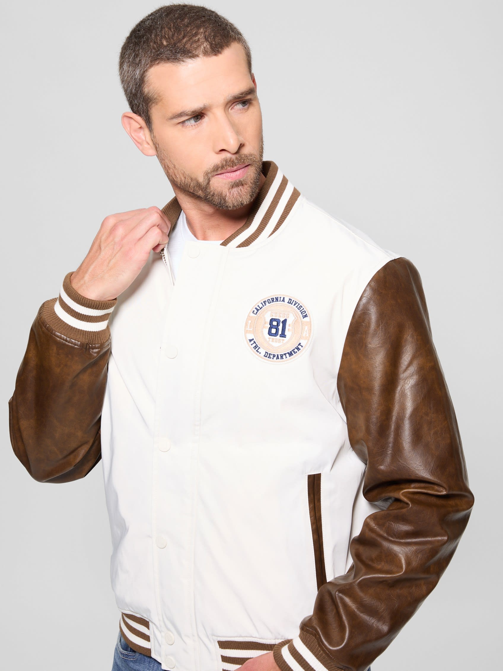 GUESS Eco Varsity Jacket