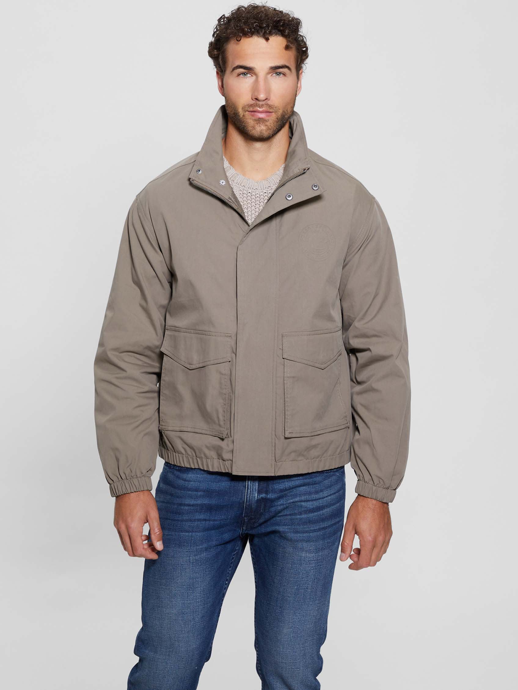 GUESS Paul Essential Twill Utility Jacket