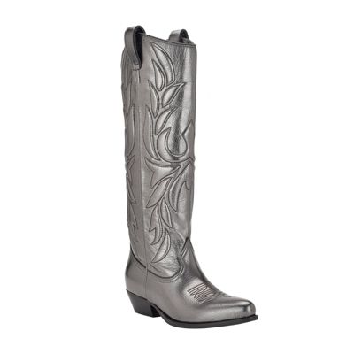 GUESS Women's Ginnifer Tall Cowboy Boots