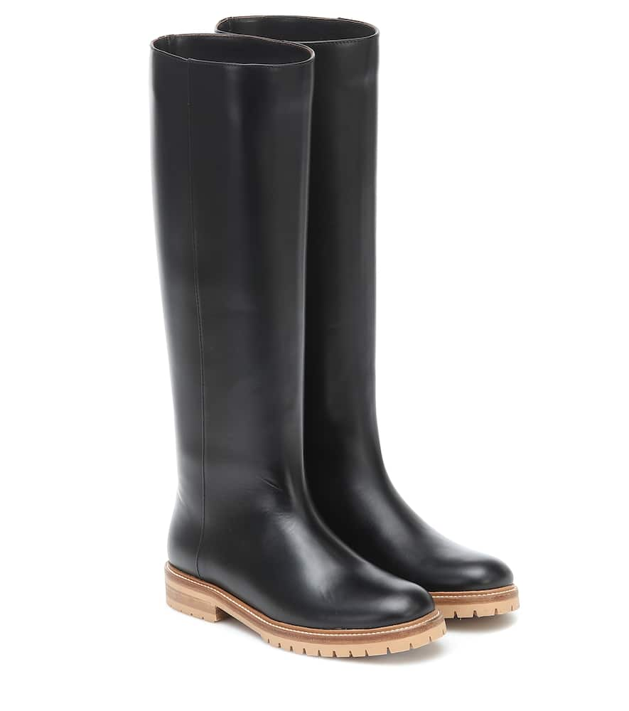 Gabriela Hearst Howard leather knee-high boots