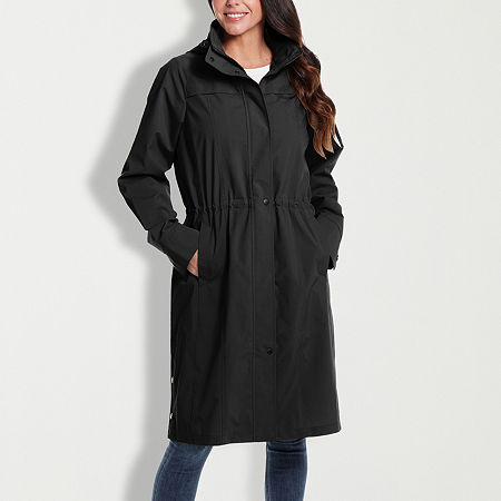 Gallery Womens Midweight Raincoat, X-large, Black