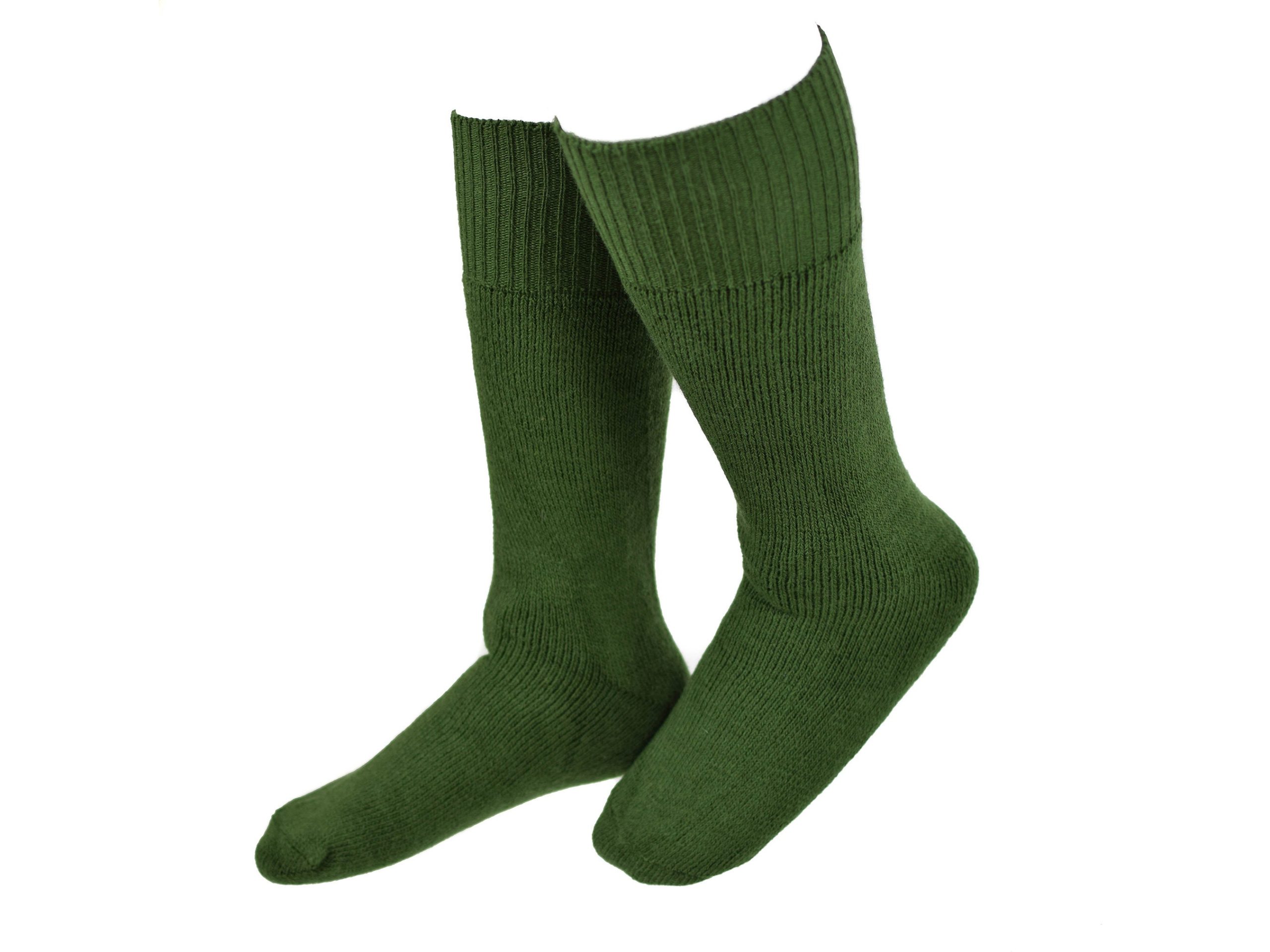 Genuine Dutch Army Socks Military Green Wool Long Crew Boot Thermal 3-5 Pairs Pack New