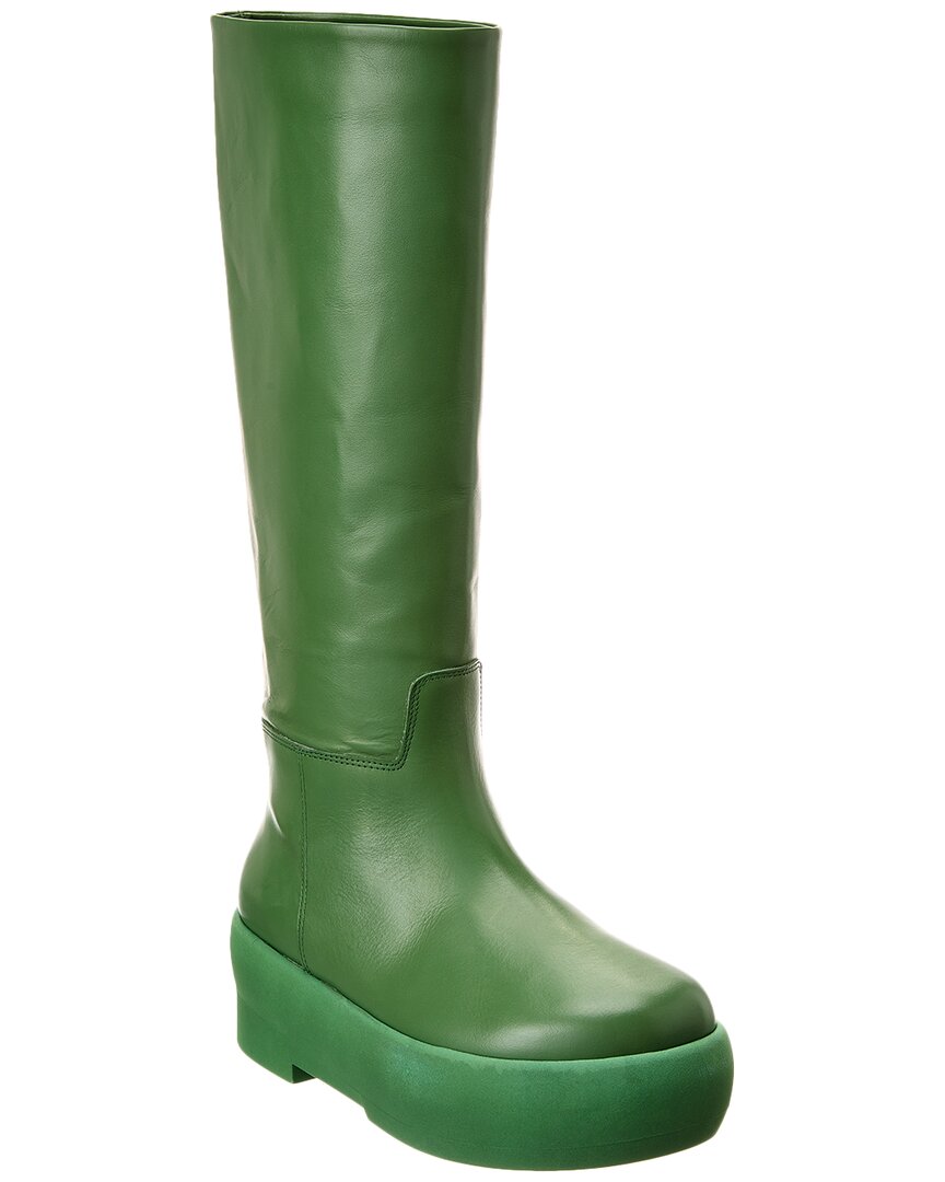 Gia Borghini Gia 16 Leather Knee-High Platform Boot